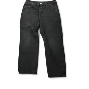 AE Black Wide-Leg Jeans